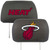 NBA - Miami Heat Head Rest Cover 10"x13"