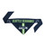 Seattle Seahawks Pet Bandanna Size L