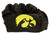 Iowa Hawkeyes Hair Twist Ponytail Holder