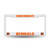 Cincinnati Bengals White Plastic Frame