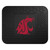 Washington State University - Washington State Cougars Utility Mat WSU Primary Logo Black