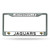 Jacksonville Jaguars Chrome License Plate Frame