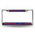 Buffalo Bills Laser Chrome License Plate Frame Blue