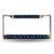 Carolina Panthers Laser Chrome License Plate Frame Black