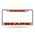 Chicago Bears Laser Chrome License Plate Frame