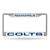 Indianapolis Colts Laser Chrome License Plate Frame