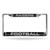 Las Vegas Raiders Laser Chrome License Plate Frame Black