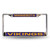 Minnesota Vikings Laser Chrome License Plate Frame Purple