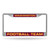 Washington Commanders Laser Chrome License Plate Frame