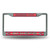 Kansas City Chiefs Bling Chrome License Plate Frame