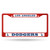 Los Angeles Dodgers Colored License Plate Frame Red