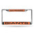 San Francisco Giants Laser Chrome License Plate Frame Orange