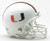 Miami Hurricanes Replica Mini Helmet w/ Z2B Mask