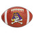 East Carolina University - East Carolina Pirates Football Mat Pirate Primary Logo Brown