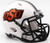 Oklahoma State Cowboys Helmet Riddell Replica Mini Speed Style 2016 White
