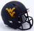 West Virginia Mountaineers Helmet Riddell Pocket Pro Speed Style