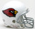 Arizona Cardinals Replica Mini Helmet w/ Z2B Face Mask