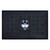 University of Connecticut - UConn Huskies Medallion Door Mat Husky Primary Logo Black