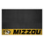 University of Missouri - Missouri Tigers Grill Mat Tiger Head Primary Logo and Wordmark Black