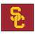 University of Southern California - Southern California Trojans Tailgater Mat Interlocking SC Primary Logo Cardinal