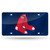 Boston Red Sox License Plate Laser Cut Blue