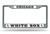 Chicago White Sox License Plate Frame Chrome