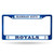 Kansas City Royals License Plate Frame Metal Blue