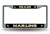 Miami Marlins License Plate Frame Chrome