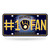 Milwaukee Brewers License Plate #1 Fan Alternate Design