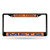 New York Mets Black Metal Laser Cut License Plate Frame