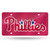 Philadelphia Phillies License Plate Laser Cut Red