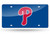 Philadelphia Phillies License Plate Laser Cut Blue