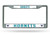 Charlotte Hornets License Plate Frame Chrome