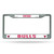 Chicago Bulls License Plate Frame Chrome