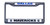 Dallas Mavericks License Plate Frame Chrome