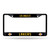 Los Angeles Lakers License Plate Frame Chrome Black