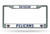 New Orleans Pelicans License Plate Frame Chrome