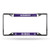 Sacramento Kings License Plate Frame Chrome EZ View