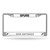 San Antonio Spurs License Plate Frame Chrome