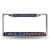 Florida Gators License Plate Frame Laser Cut Chrome Alumni Design