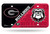 Georgia Bulldogs License Plate Metal