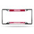 Indiana Hoosiers License Plate Frame Chrome EZ View