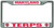 Maryland Terrapins License Plate Frame Chrome