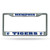 Memphis Tigers License Plate Frame Chrome