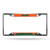 Miami Hurricanes License Plate Frame Chrome EZ View