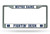 Notre Dame Fighting Irish License Plate Frame Chrome