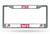 Utah Utes License Plate Frame Chrome