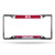 Washington State Cougars License Plate Frame Chrome EZ View