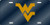 West Virginia Mountaineers License Plate Laser Cut Blue