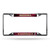 Arizona Cardinals License Plate Frame Chrome EZ View